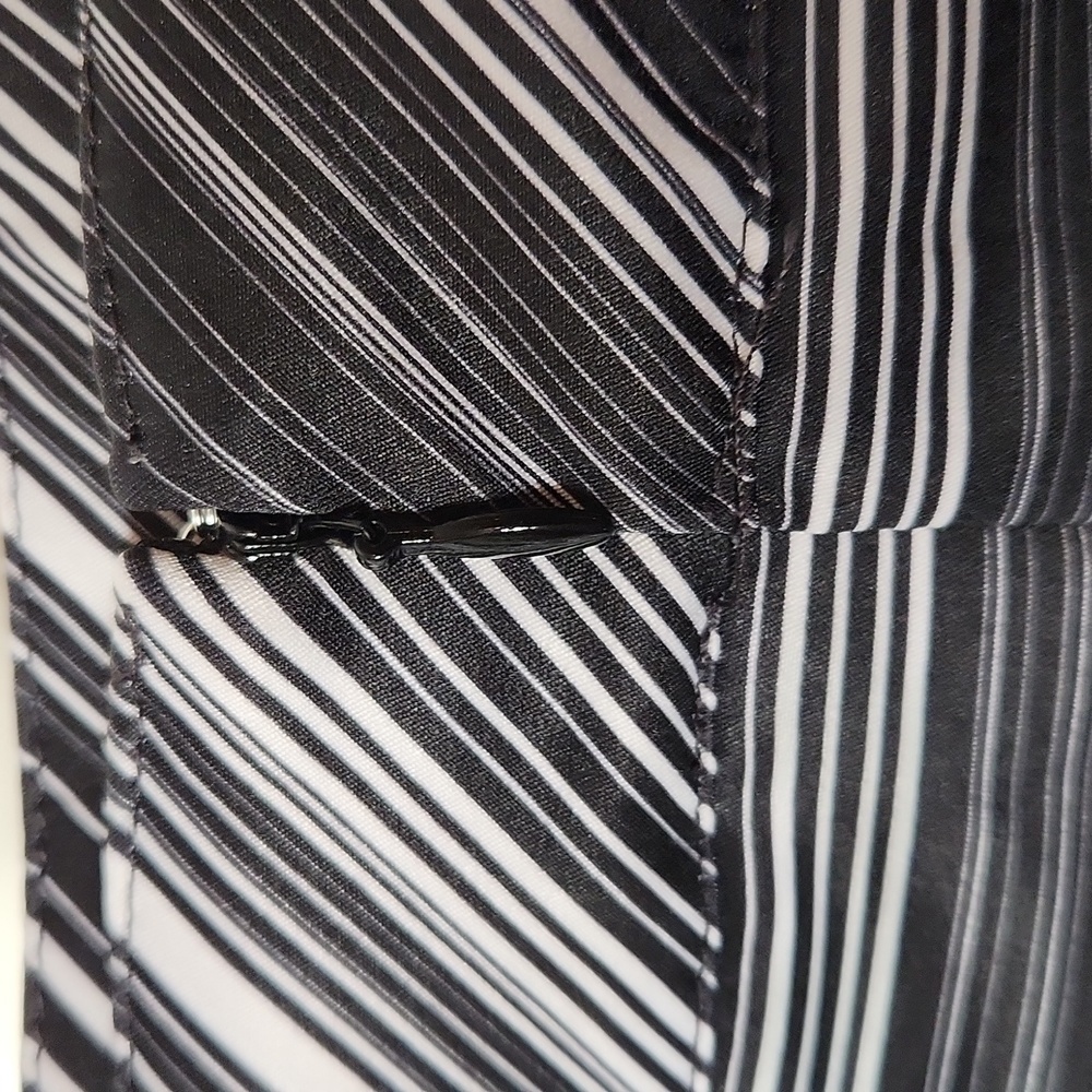 LADY Hagen Empower Variegated Stripe Skort Black/White Size 12 - Picture 8 of 13